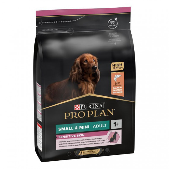 PROPLAN Perro Adulto Mini Sensitive Skin Salmon 3 Kg