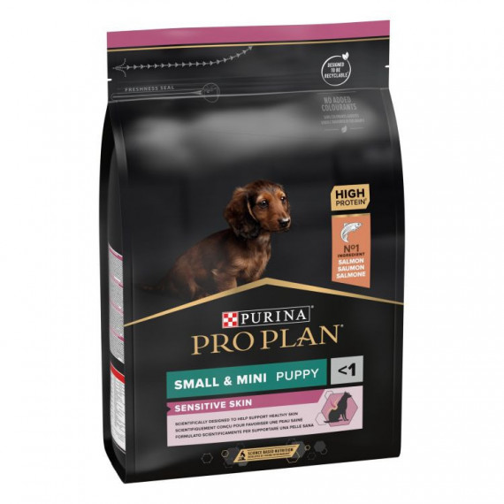 PROPLAN Perro Puppy Mini Sensitive Skin Salmon 3 Kg