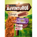 ADVENTUROS Perro Snack Strips Venado 90 Gr