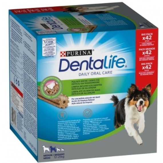 DENTALIFE Perro Snack Daily Oral Care Mediano 42 Uds