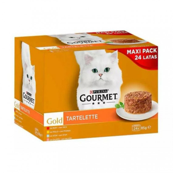 GOURMET Gato Gold Tartelette Surtido 24X85 Gr