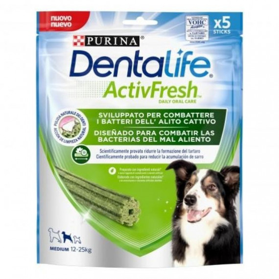 DENTALIFE Perro Snack Activfresh Mediano 115 Gr