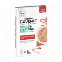GOURMET Gato Snack Puree Buey 5X10 Gr