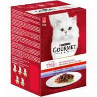 GOURMET Gato Mon Petit Carnes Surtido 6X50 Gr