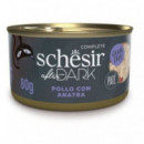SCHESIR Gato Adulto After Dark Pollo y Pato Lata 80 Gr