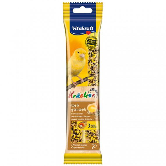 VITAKRAFT Canario Snack Barritas Huevo