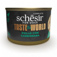 SCHESIR Perro Adulto Taste World Pollo Carbonara Lata 150 Gr