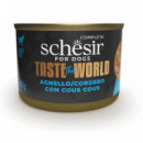 SCHESIR Perro Adulto Taste World Cordero con Cuscús Lata 150