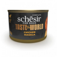 SCHESIR Perro Adulto Taste World Pollo Masala Lata 150 Gr