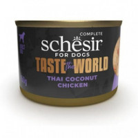 SCHESIR Perro Adulto Taste World Pollo Thai y Coco Lata 150
