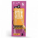 SCHESIR Gato Adulto Snack Stix Pollo 6X15 Gr