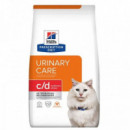 Hills Pd Gato Adulto C/d Urinary Stress 1.5 Kg  HILL'S