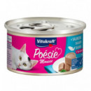 VITAKRAFT Gato Adulto Poesie Mousse Salmon Lata 85 Gr