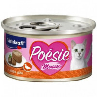 VITAKRAFT Gato Adulto Poesie Mousse Pato Lata 85 Gr