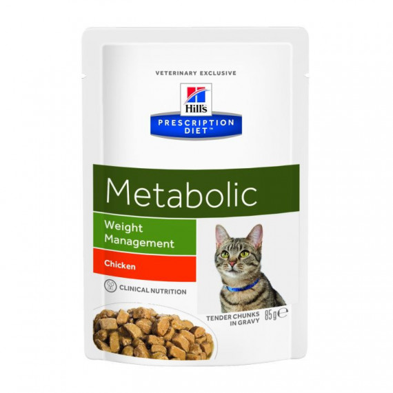 Hills Pd Gato Adulto Metabolic Pouch 85 Gr  HILL'S
