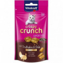 VITAKRAFT Gato Snack Crispy Crunch Pavo y Chia 60 Gr
