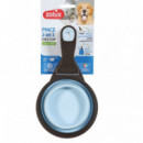 ZOLUX Clip Medidor Silicona Azul L