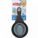 ZOLUX Clip Medidor Silicona Gris L