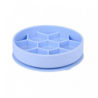 ZOLUX Perro Comedero Slow Feeder Silicona Azul M