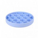 ZOLUX Perro Comedero Slow Feeder Silicona Azul L