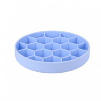 ZOLUX Perro Comedero Slow Feeder Silicona Azul L