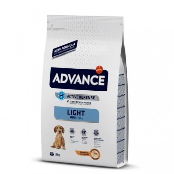 ADVANCE Perro Adulto Mini Light 3 Kg