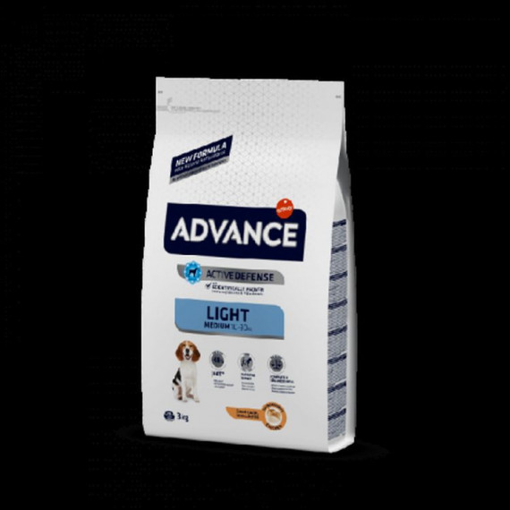ADVANCE Perro Adulto Medium Light 3 Kg