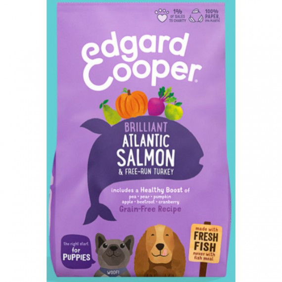 Edgard&cooper Perro Puppy Salmon 2.5 Kg  EDGARD & COOPER