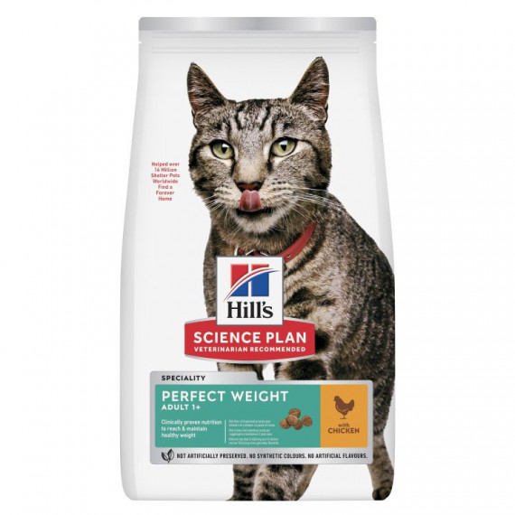 Hills Sp Gato Adulto Perfect Weight 1.5 Kg  HILL'S