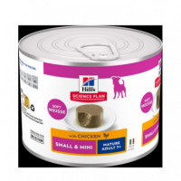 Hills Sp Perro Adulto Mini Mature Mousse Pollo Lata 200 Gr  HILL'S