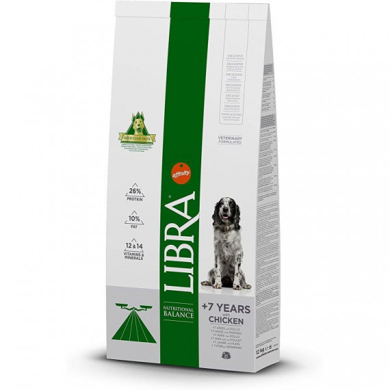 LIBRA Perro Senior +7 12 Kg