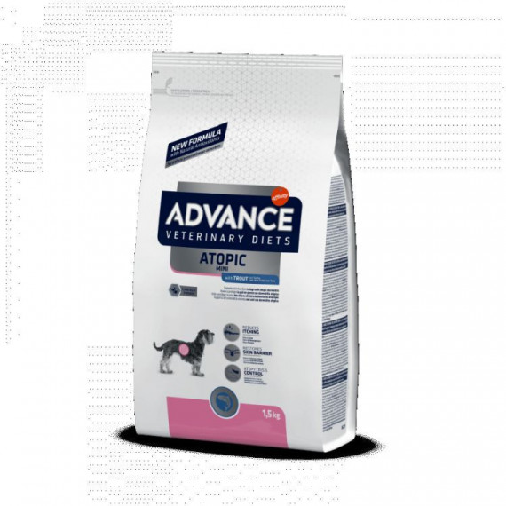 ADVANCE Perro Adulto Dieta Atopic Mini 1.5 Kg