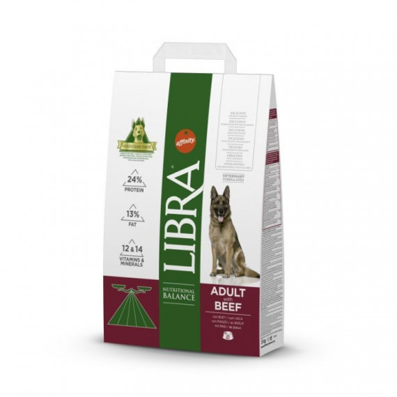 LIBRA Perro Adulto Buey 3 Kg