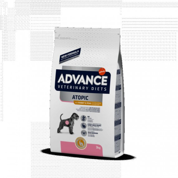 ADVANCE Perro Adulto Dieta Atopic Conejo 3 Kg