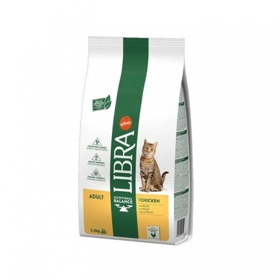 LIBRA Gato Adulto Pollo 1.5 Kg