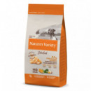 NATURES VARIETY perro adulto mini NG pollo 7 kg