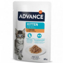 ADVANCE Gato Kitten Pollo Pouch 85 Gr
