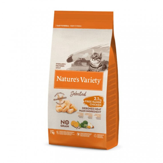 Natures Variety Gato Adulto Esterilizado Hg Pollo 7 Kg  NATURE'S VARIETY
