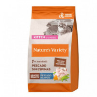 Natures Variety Gato Kitten Hg Pescado Blanco 300 Gr  NATURE'S VARIETY