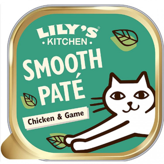 LILY'S KITCHEN Gato Adulto Pate Pollo y Ciervo Tarrina 85 Gr