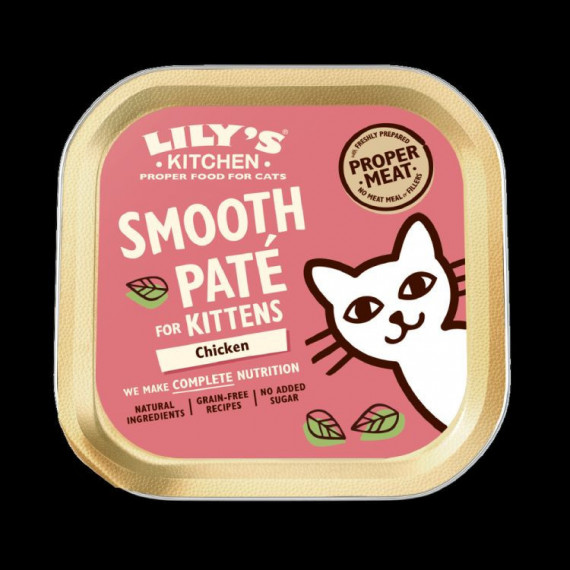 LILY'S KITCHEN Gato Kitten Pate Tarrina 85 Gr
