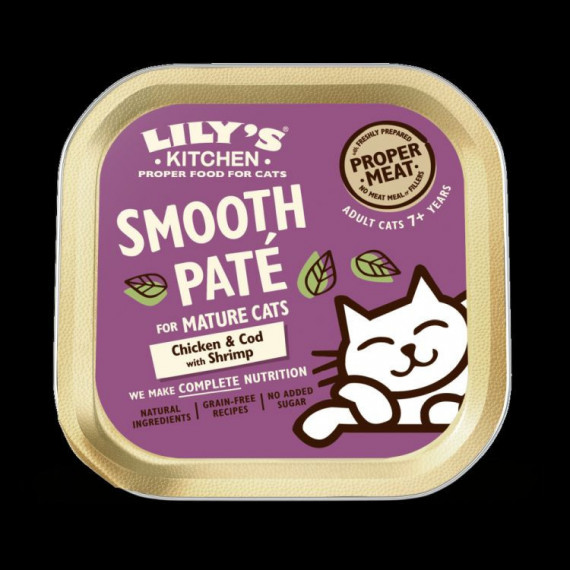 LILY'S KITCHEN Gato Senior Pate Tarrina 85 Gr