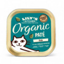 LILY'S KITCHEN Gato Adulto Organic Fish Dinner Tarrina 85 Gr