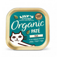 LILY'S KITCHEN Gato Adulto Organic Fish Dinner Tarrina 85 Gr