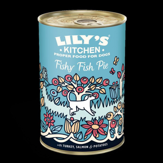 LILY'S KITCHEN Perro Adulto Fishy Fish Pie Lata 400 Gr