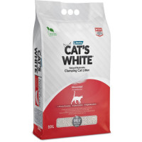 Cats White Arena Aglomerante Natural 10 L  CAT'S WHITE