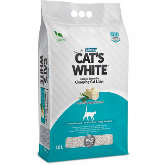 Cats White Arena Aglomerante Marsella 10 L  CAT'S WHITE
