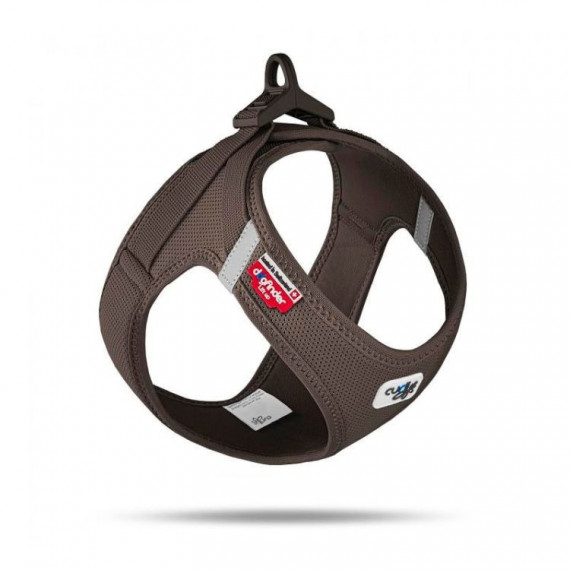 CURLI Perro Arnes Air-mesh Marron Xs 34-38 Cm