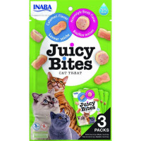 CHURU Gato Snack Juicy Bites Caldo Calamares 3X11 Gr