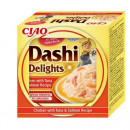 CHURU Gato Dashi Delight Pollo Atun y Salmon